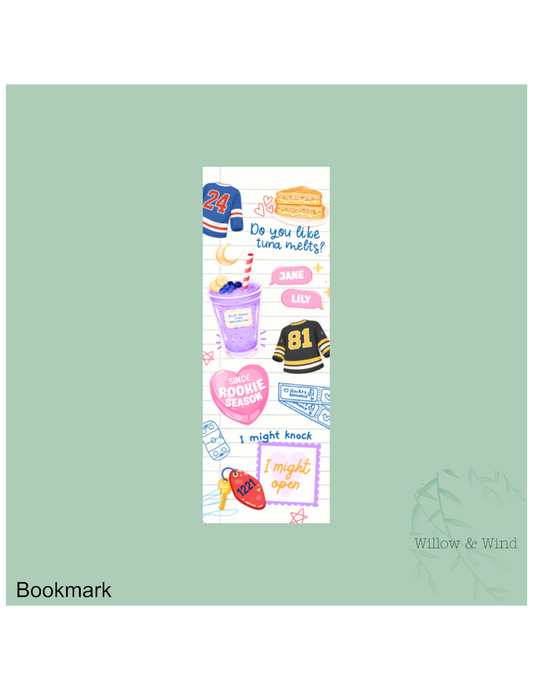 Tuna Melts Heated Rivalry Bookmark