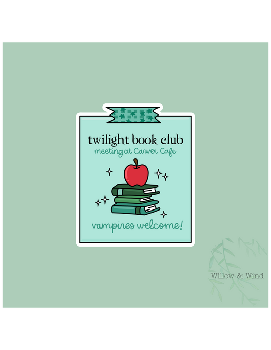 Twilight Book Club - Twilight Sticker