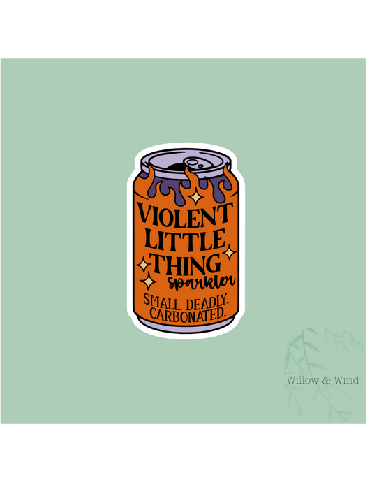 Violent Little Thing Cola - Fourth Wing Sticker