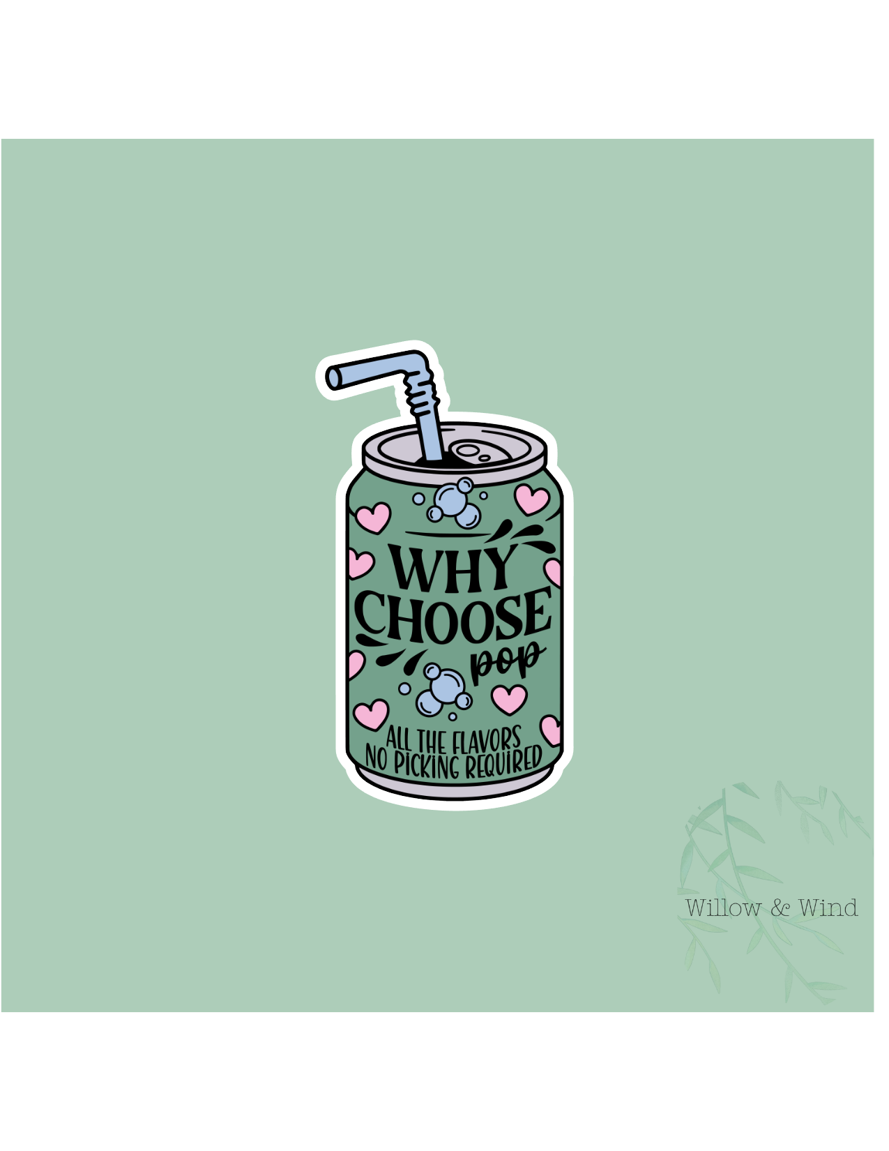 Why Choose Pop - Bookish Sticker