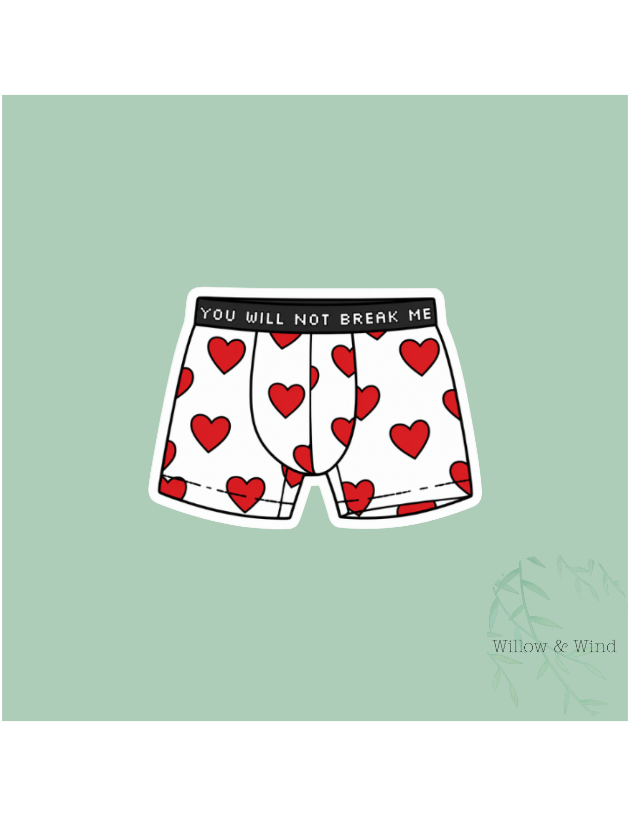 Heart Boxers - Dungeon Crawler Carl Sticker