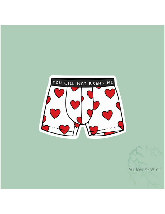 Heart Boxers - Dungeon Crawler Carl Sticker