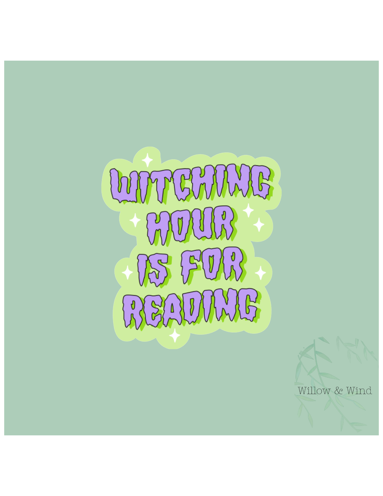 Witching Hour - Bookish Sticker