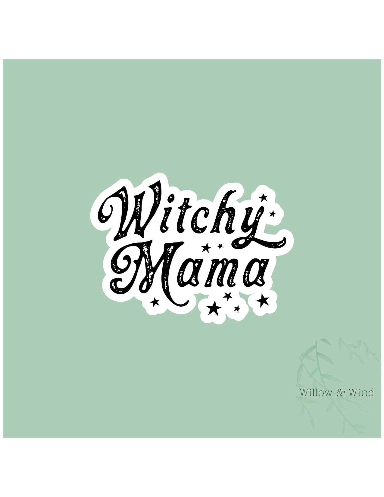 Witchy Mama Witchy Sticker