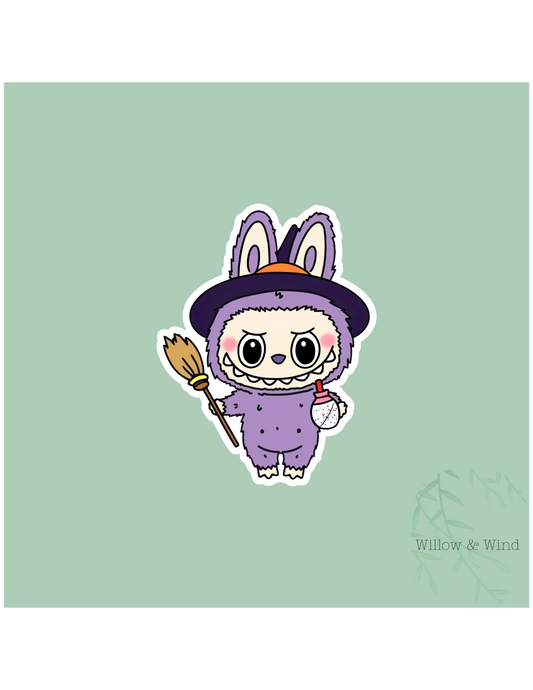 Witchy Monster Witchy Sticker