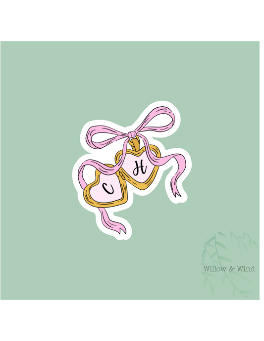 Wuthering Heights Locket - Bookish Sticker