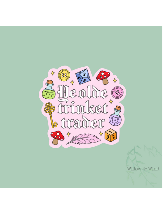 Ye Olde Trinket Trader Sticker