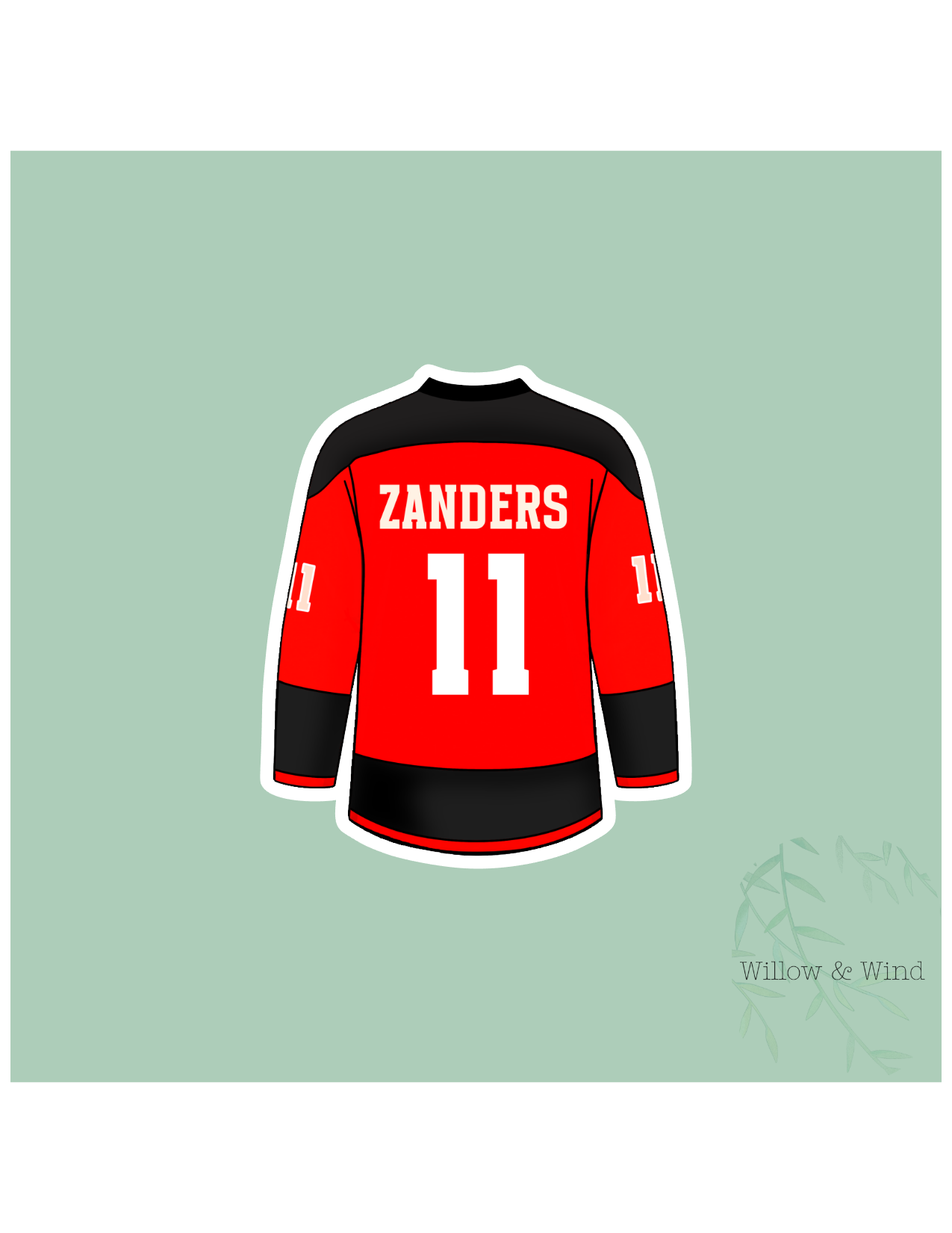 Zanders 11 Windy City Series - Bookish Sticker