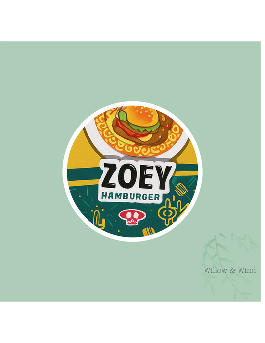 Zoey Ramen Top  K-Pop Demon Hunters Sticker
